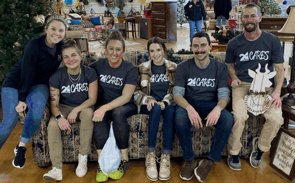 21st Mortgage charity and volunteering staff