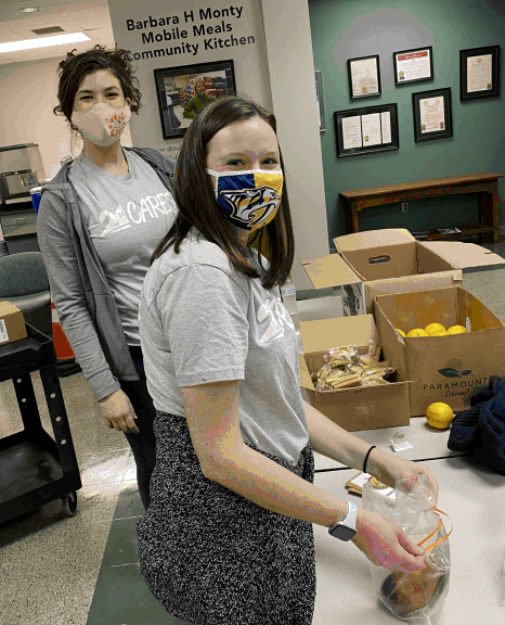 Volunteers at Mobile Meals