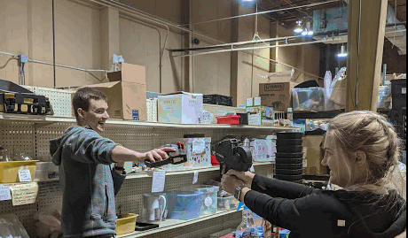21st Mortgage volunteers at Ladies of Charity