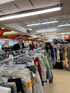 21st team volunteering at Karm